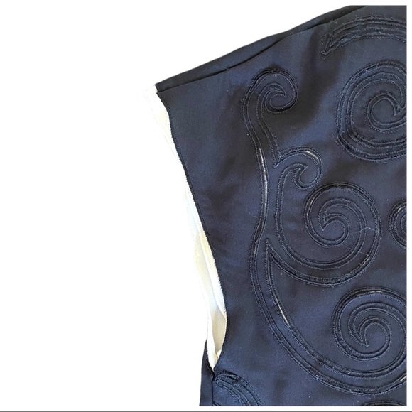 Catherine Malandrino Laser Cutout Top - Picture 4 of 9